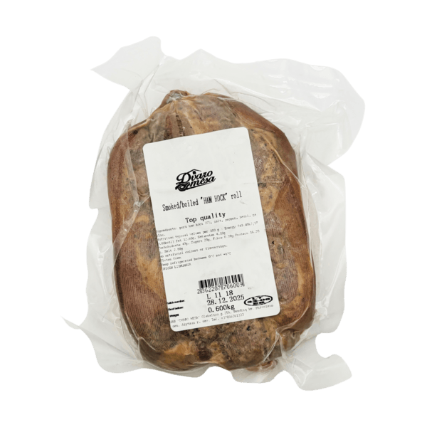Dvaro Mesa - Smoked Boiled Ham Hock Roll (~700g) kg