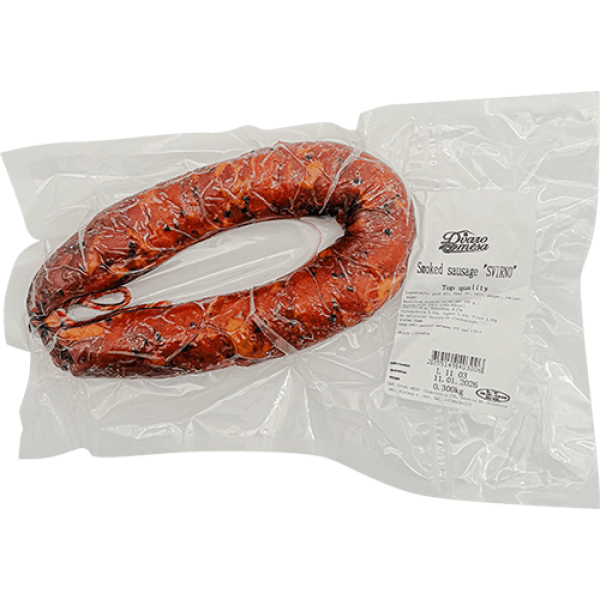 Dvaro Mesa - Svirno Smoked Sausage (~500g) kg