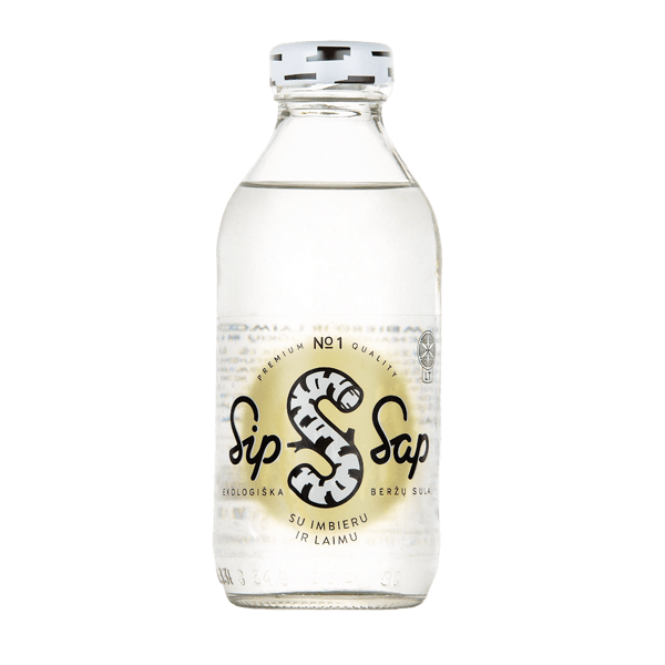 Sip Sap - Birch Tree Water with Ginger and Lime 330ml