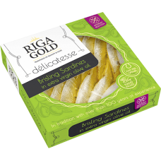 Riga Gold - Brisling Sardines in Olive Oil 160g