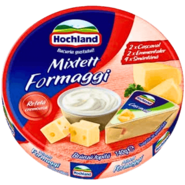 Hochland - Cheese Triangles with Ham 140g