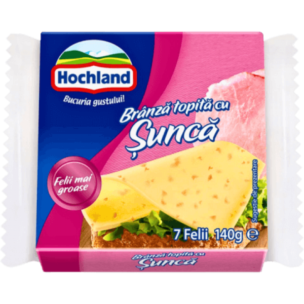 Hochland - Cream Cheese with Ham Slices 140g