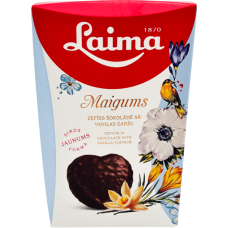 Laima - Maigums Vanilla Zephyr in Chocolate 135g