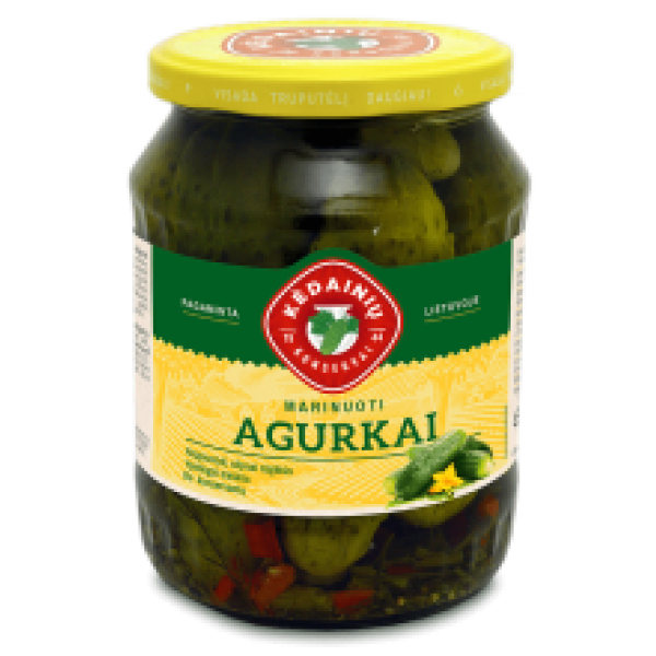 Kedainiu Konservai - Pickled Cucumbers 720ml