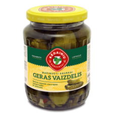 Kedainiu Konservai - Geras Vaizdelis Pickled Cucumbers 720ml