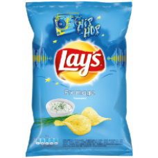 Lays - Sour Cream Crisps 140g