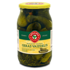 Kedainiu Konservai - Geras Vaizdelis Pickled Cucumbers 900ml