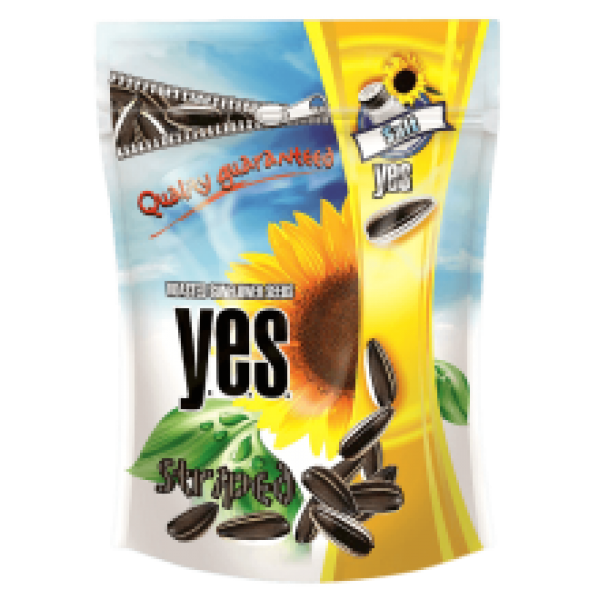 Y.E.S. - Roasted Salted Striped Sunflower Seeds 150g