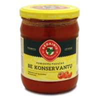 Kedainiu Konservai - Tomato Sauce without Preservatives 500ml