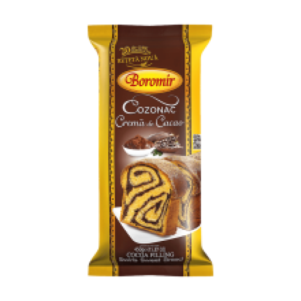 Boromir - Sponge-Cake Cacao / Cozonac Crema de Cacao 450g