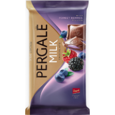 Pergale - Milk Chocolate with Wild Berry Filling 100g