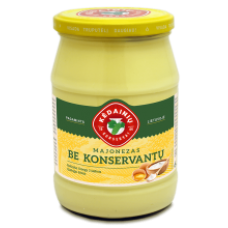 Kedainiu Konservai - Lithuanian Mayonnaise without Preservatives 630ml