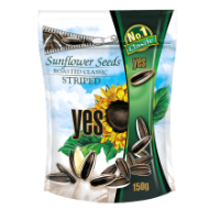 Y.E.S. - Roasted Striped Sunflower Seeds 150g