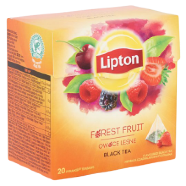 Lipton - Black Tea Pyramids with Forest Fruit 20x1.7g