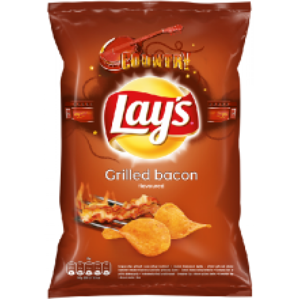 Lays - Grilled Bacon Crisps 130g