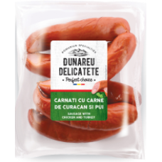 Dunareu Delicatete - Sausage with Chicken/Carnati cu carne de curacan si pui ~ 1.3kg