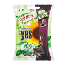 Y.E.S. - Roasted sunflower seeds with spices (cream and onion flavour) 90g