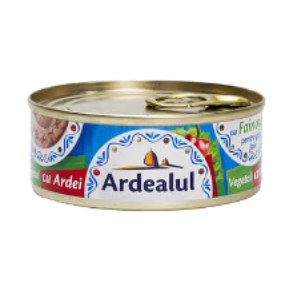 Ardealul - Vegetable spread with Paprika 100g / Pate vegetal cu ardei 100g