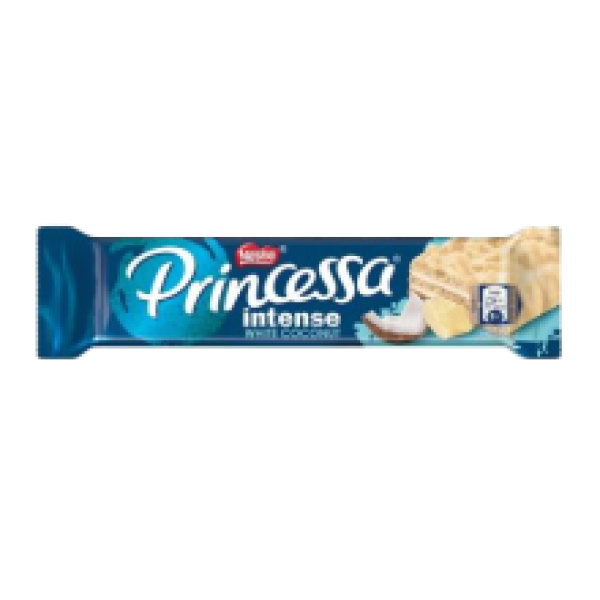 Princessa - Intense White Chocolate Wafer Bar with Coconut 30.5g
