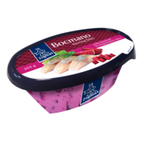 Bocmano - Herring Fillet with Beetroot in Mayonnaise Sauce 300g