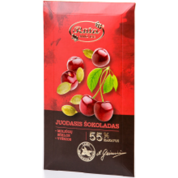 Ruta - Chocolate with Pumpkin Seeds and Cherries 90g