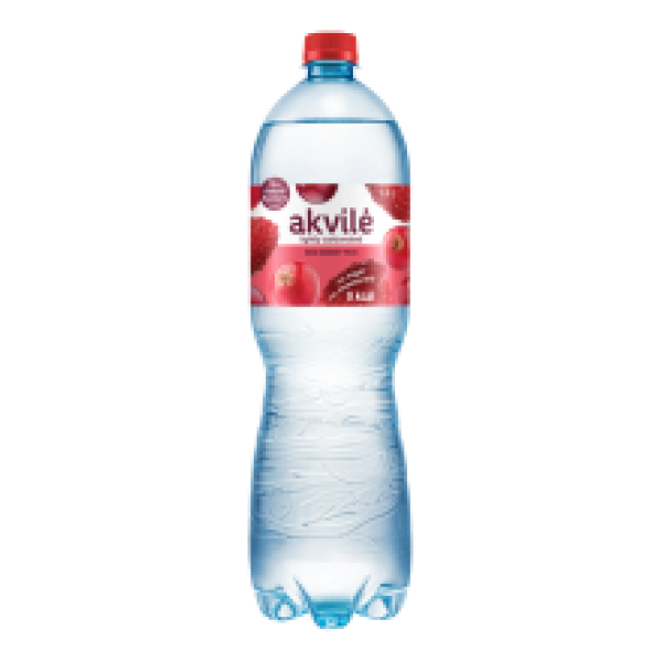 Akvile - Red Berries flavour Lightly Carbonated Water 1.5L