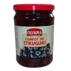 Olympia - Black Grapes Compote / Compot Struguri Negri 580ml
