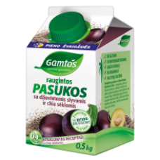 Gamtos - Fermented Buttermilk with Prunes and Wheat Bran 500g