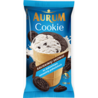 Aurum - Vanilla Ice Cream with Cocoa Biscuits in Cup 120ml