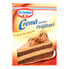 Dr.Oetker - Caramel/Chcolate Cake Cream / Crema pentru prajituri caramel/choc 55g