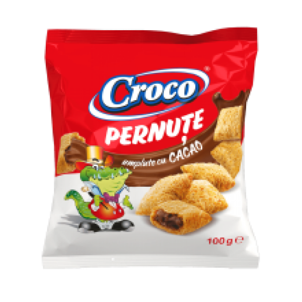 Croco - Cereal Pillows with Cocoa Filling 100g