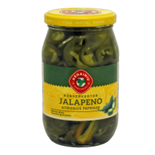 Kedainiu Konservai - Canned Jalapeno Hot Peppers 330g