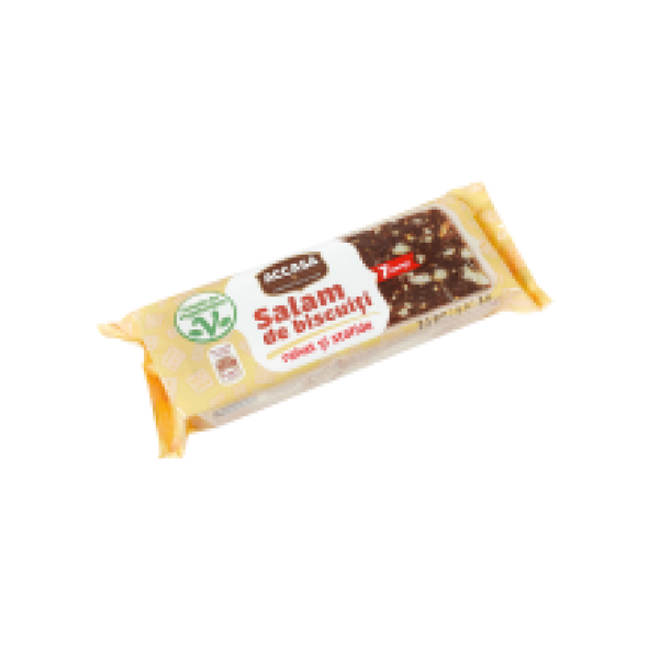 Accasa - Salami of Biscuits with Turkish Delight & Raisins 80g