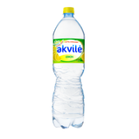 Akvile - Lemon Flavour Lightly Carbonated Water 1.5L