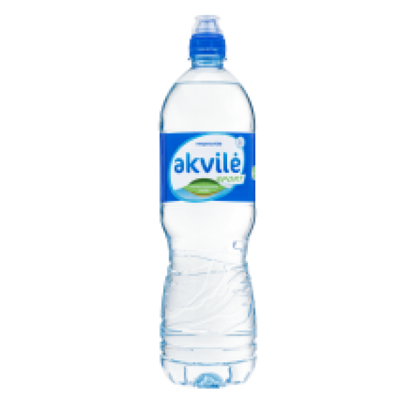 Akvile - Still Natural Mineral Water in Sport Bottle 1L