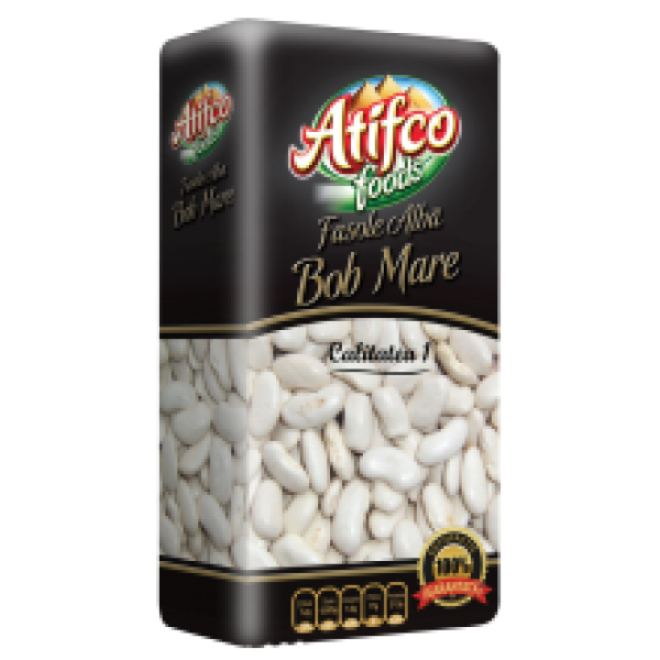 Atifco - Big White Beans / Fasole Alba Bob Mare 900g