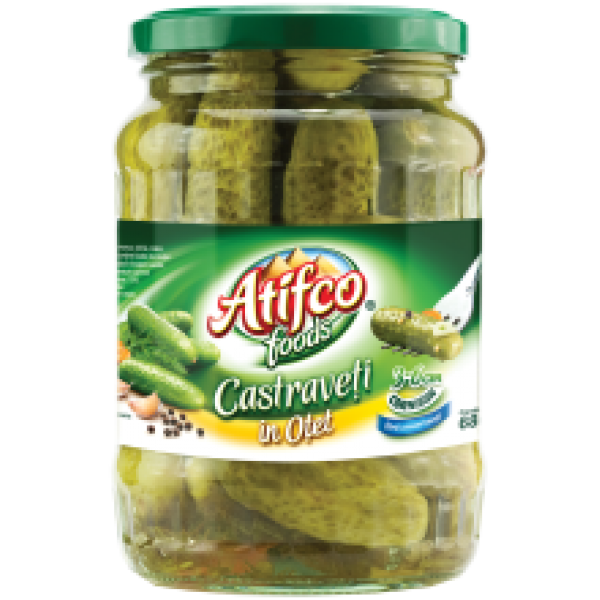 Atifco - Cucumbers Pickled 3-6cm 720g
