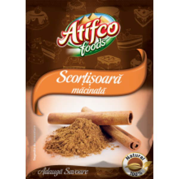 Atifco - Grinde Cinnamon / Scortisoara Macinata 15g