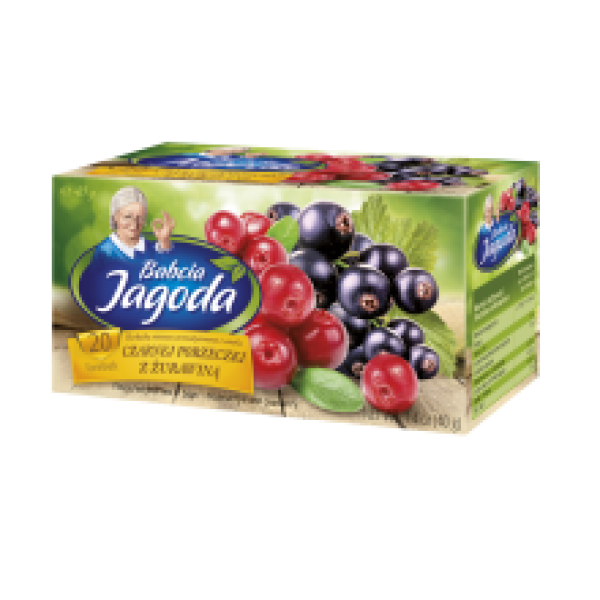Babcia Jagoda - Blackcurrant and Cranberry Tea 20x2g