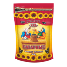 Bazarnyje - XXL Roasted Black Sunflower Seeds 300g