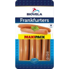 Biovela - Frankfurto Cooked Sausages 730g