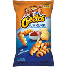 Cheetos - Cheese and Ketchup Flavour Snacks 145g