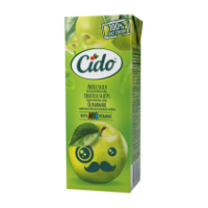 Cido - Apple Juice +A, D, E Vitamins 200ml