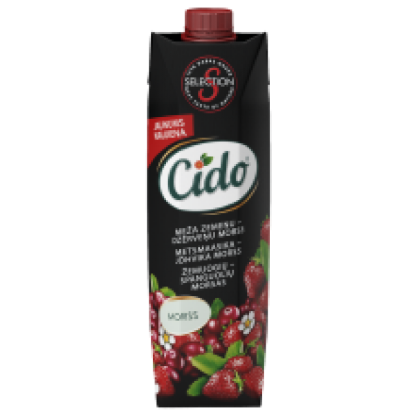 Cido - Mors Wild Strawberry-Cranberry Drink 1L