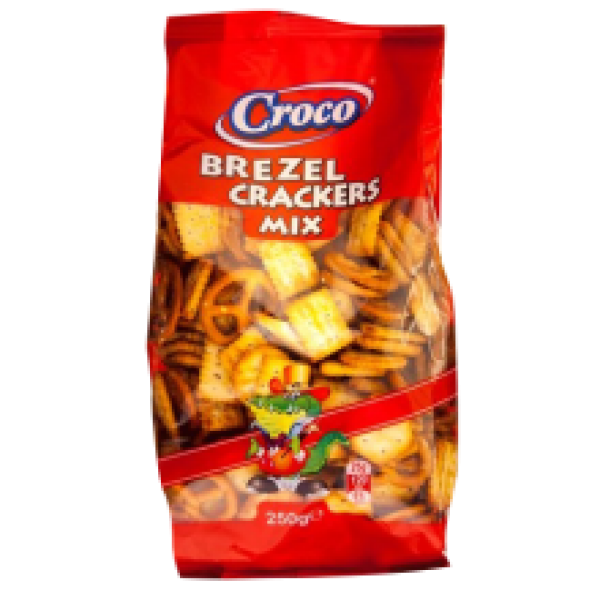 Croco - Mix Brezel Crackers 250g