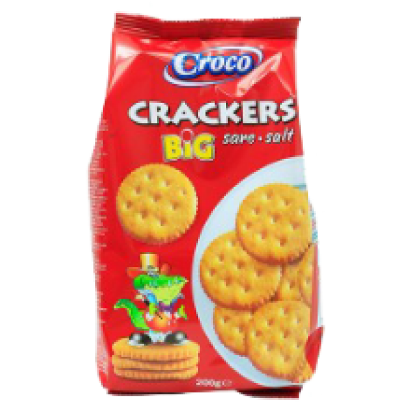 Croco - Salted Crackers / Biscuiti cu Sare 200g