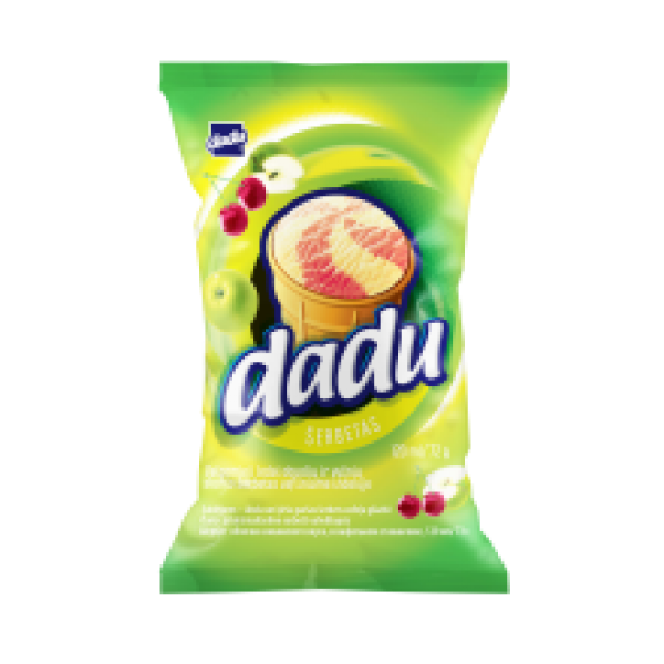 Dadu - Apple and Cherry Flavour Sorbet in Wafer Cup 120ml