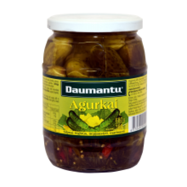 Daumantu - Pickled Cucumbers 680g