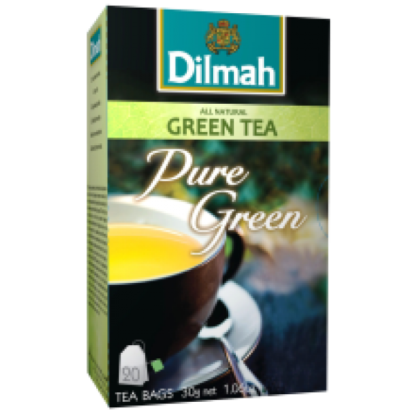 Dilmah - Pure Green Tea 20x1.5g