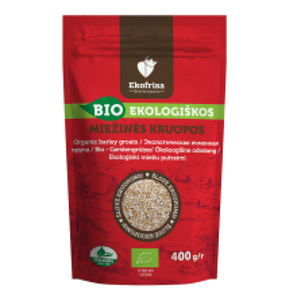 Ekofrisa - Bio Organic Barley Groats 400g